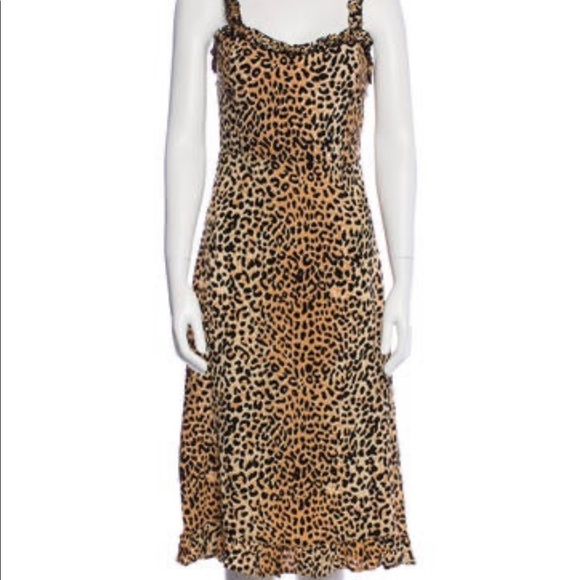 Faithfull the brand leopard dress - Picture 2 of 10